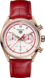 TAG Heuer Carrera  Rojo Piel de aligátor Oro (18 qt 5N) Blanca