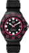 TAG Heuer Formula 1  Negra Caucho Acero con revestimiento de DLC Negra