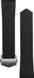 Correa de caucho negra Calibre E4 42 mm