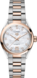 TAG Heuer Carrera  Plateado y dorado Acero y oro Acero Blanco nacarado
