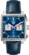 TAG Heuer Monaco Azul Piel de aligátor Acero Azul