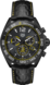 TAG Heuer Formula 1 Negro Piel Acero con tratamiento de DLC Gris