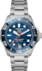 TAG Heuer Aquaracer Plateado Acero Acero Azul
