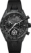 TAG Heuer Carrera Noir Caoutchouc Titane revêtu de PVD et carbone Noir
