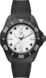 TAG Heuer Aquaracer     Noir Caoutchouc Acier revêtu de DLC noir Blanc