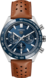 TAG Heuer Carrera Brun Cuir Acier Bleu