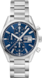 TAG Heuer Carrera Argent Acier Acier Bleu