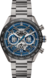 TAG Heuer Carrera Argent Titane Titane Bleu