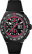 TAG Heuer Formula 1 Noir et rose Caoutchouc Titane revêtu de DLC noir Noir