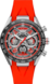 TAG Heuer Carrera Orange Caoutchouc Titane Rouge