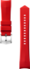 Bracelet en caoutchouc rouge Calibre E5 40&nbsp;mm