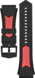Cinturino sportivo rosso e nero Calibre E4 45 mm
