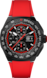 TAG Heuer Formula 1 Rosso Caucciù Titanio con rivestimento in DLC Nero