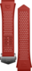 Cinturino in caucciù rosso da 45 mm