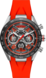 TAG Heuer Carrera Arancione Caucciù Titanio Rosso