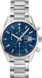 TAG Heuer Carrera Argento Acciaio Acciaio Blu