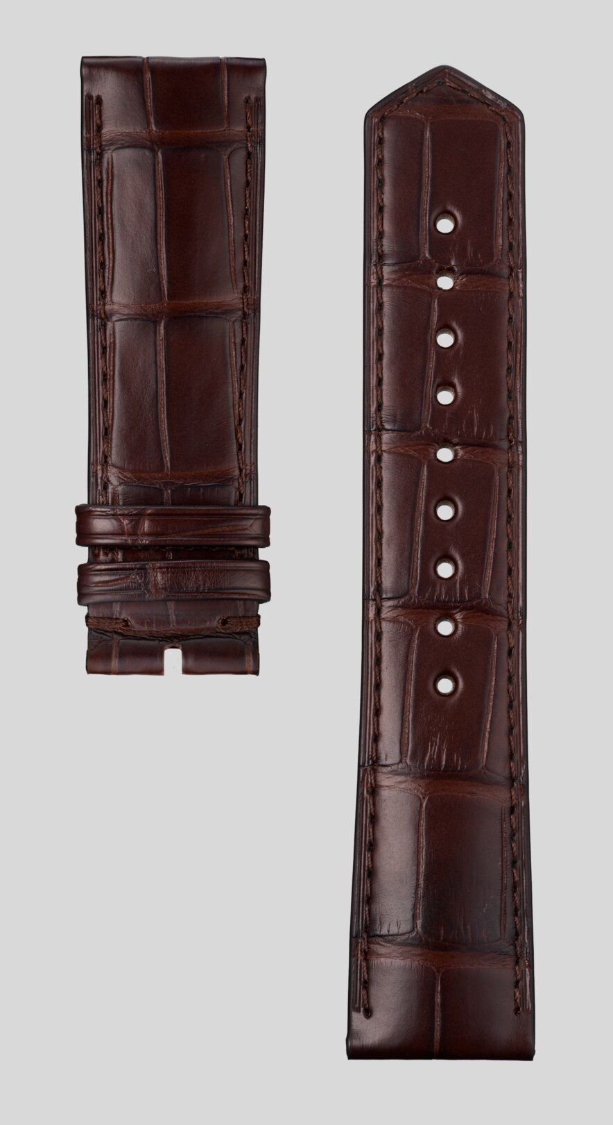 訳アリ　タグ・ホイヤー カレラ 20mm ブラウンレザー パンチング　ストラップ 訳アリタグ・ホイヤー カレラ 20mm ブラウンレザー パンチングストラップ