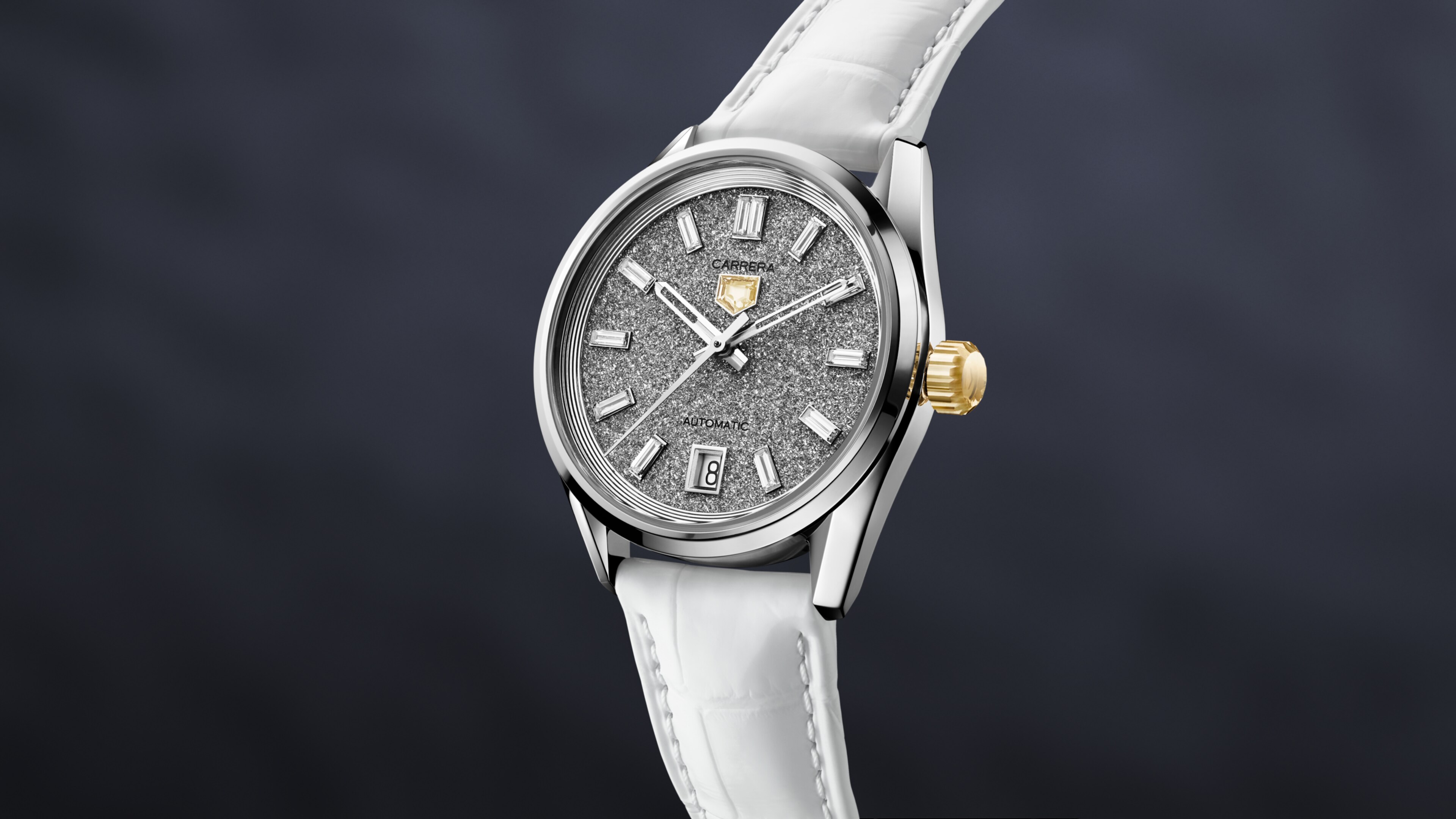 タグ・ホイヤー カレラ ーラグジュアリーウォッチ ホワイトゴールド 36