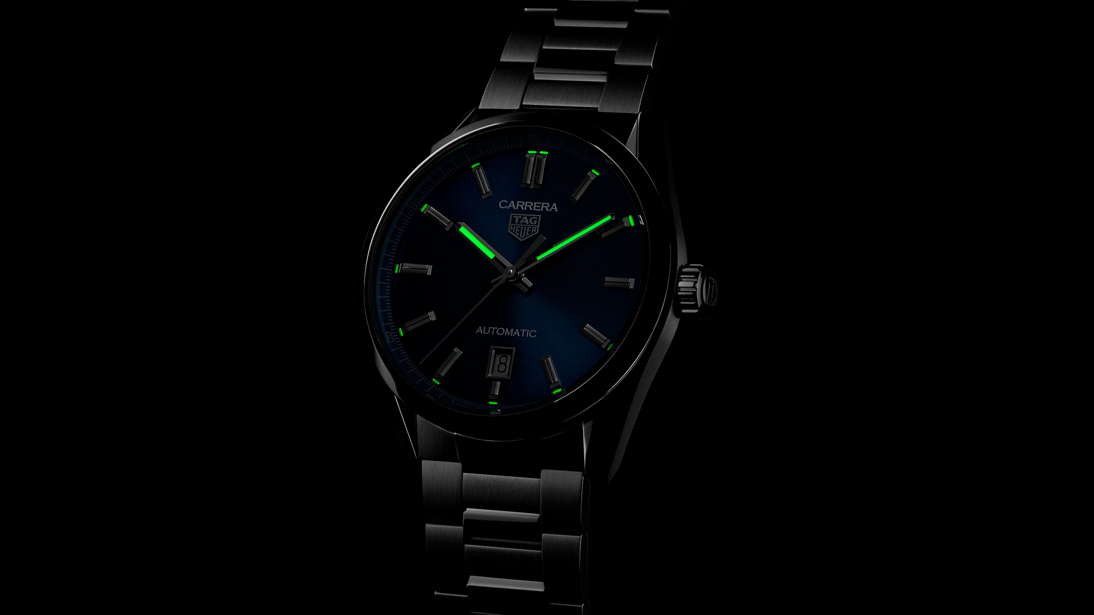 タグ・ホイヤー カレラ ーラグジュアリーウォッチ スティール製 39 mm