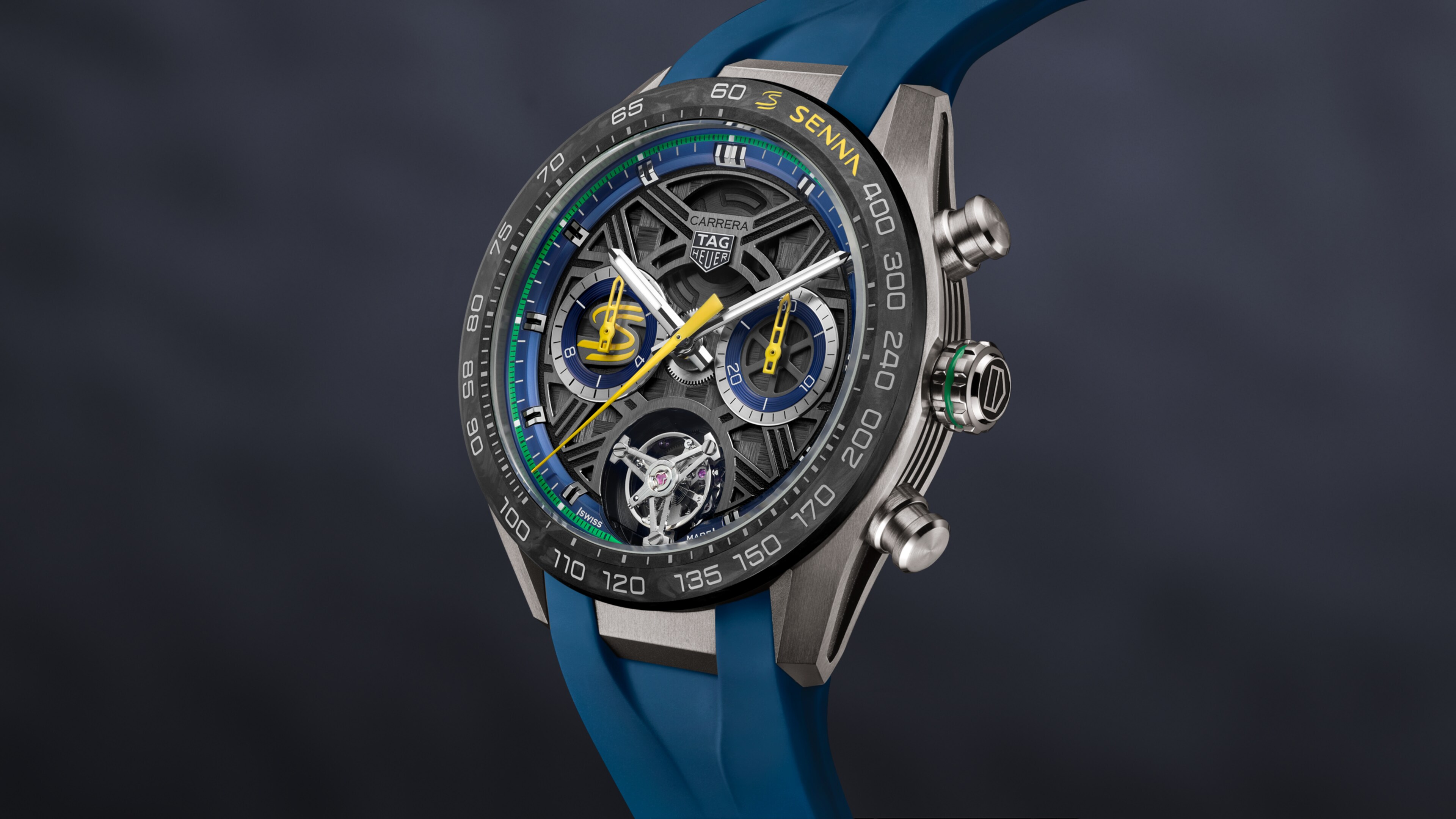 タグ・ホイヤー カレラ ーラグジュアリーウォッチ チタン 44 mm ー