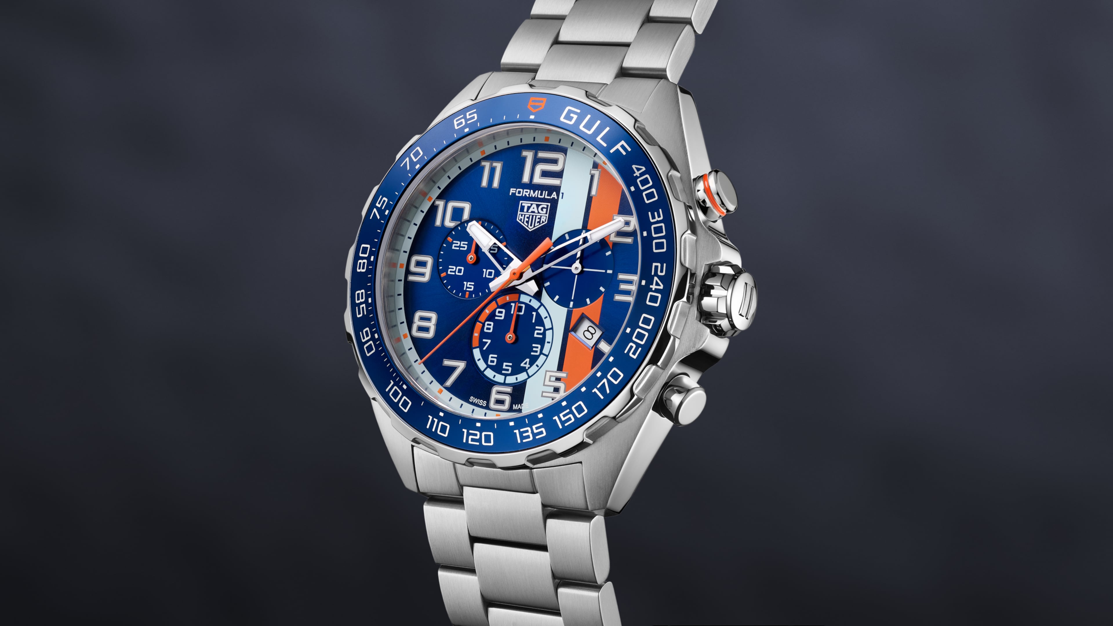 タグ・ホイヤー フォーミュラ1 クロノグラフ ガルフ - 43 mm