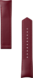 버건디 가죽 스트랩 칼리버 E5 40mm
