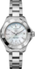 TAG Heuer Aquaracer Prata Aço Aço Branco