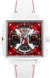 TAG Heuer Monaco Branco Couro Cerâmica Red