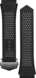 Pulseira em borracha preta Calibre E4 45 mm