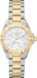TAG HEUER AQUARACER Prata e ouro Aço revestido Aço Branco