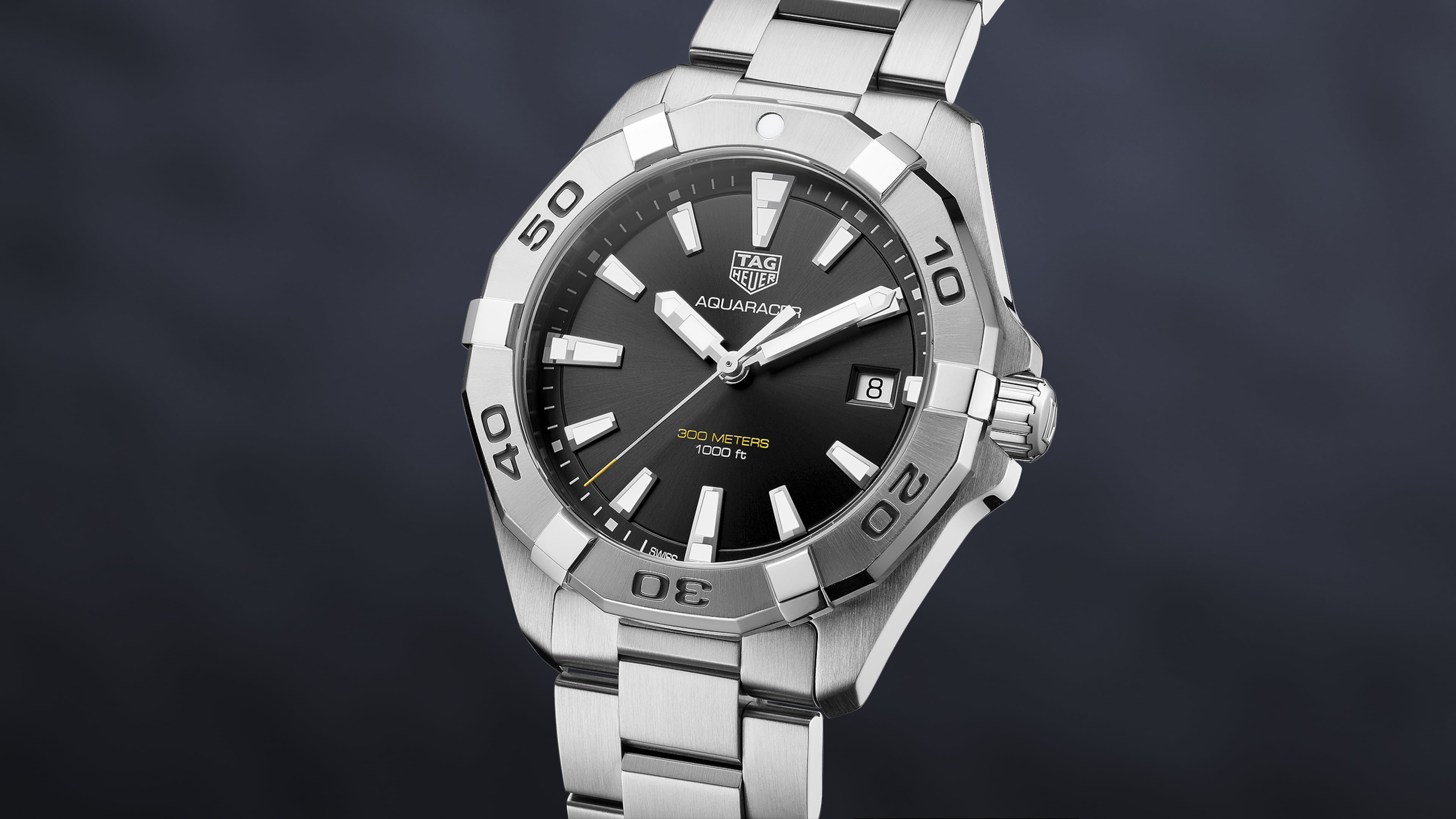 TAG HEUER AQUARACER A quartzo Masculino 41 mm - WBD1110.BA0928