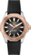 TAG Heuer Aquaracer   Preto Borracha Aço Preto