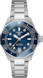 TAG Heuer Aquaracer     Prata Aço Aço Azul