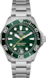 TAG Heuer Aquaracer Prata Aço Aço Verde