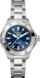 TAG Heuer Aquaracer Prata Aço Aço Azul