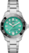 TAG Heuer Aquaracer Prata Aço Aço Azul-turquesa