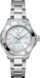 TAG Heuer Aquaracer Prata Aço Aço Branco