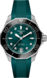 TAG Heuer Aquaracer     Verde Borracha Aço Verde