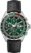 TAG Heuer Formula 1（F1）手錶 黑色 皮革 鋁鋼 綠色
