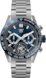TAG Heuer Carrera（卡萊拉）腕錶 無色 鈦金屬 鈦金屬和陶瓷 藍色
