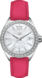 TAG Heuer Formula 1（F1）手錶 粉紅色 皮革 精鋼 白色