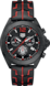 TAG Heuer Formula 1（F1）手錶 黑色 橡膠 黑色PVD塗層精鋼 HX0R20