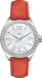 TAG Heuer Formula 1（F1）手錶 橙色 皮革 精鋼 白色
