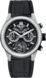 TAG Heuer Carrera（卡萊拉）腕錶 黑色 橡膠和鱷魚皮 黑色PVD塗層鈦金屬 黑色