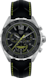 TAG Heuer Formula 1（F1）手錶 黑色 皮革 精鋼 黑色