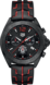 TAG Heuer Formula 1（F1）手錶 黑色 橡膠 黑色PVD塗層精鋼 HX0R20