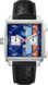 TAG Heuer Monaco（摩納哥）腕錶 黑色 皮革 精鋼 Blue