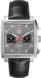 TAG Heuer Monaco（摩納哥）腕錶  黑色 鱷魚皮 精鋼 灰色