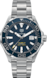TAG Heuer Aquaracer（競潛）腕錶 無色 精鋼 鋁鋼 藍色