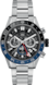 TAG Heuer Carrera（卡萊拉）腕錶 無色 精鋼 精鋼和陶瓷 黑色